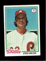 1978 Topps #540 Steve Carlton Vg+ Phillies Hof Nicely Centered *X6516 - £2.11 GBP