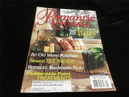 Romantic Homes Magazine February 2002 Warm Ideas from Italy, Old World Kitchens - £9.48 GBP
