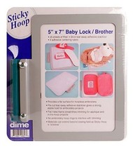 Sticky Hoop for Brother and Baby Lock 5 &quot; x 7&quot; Perfect for Embroidery Pr... - £59.56 GBP