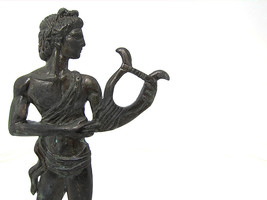 Greek Mythology  Statue of God Apollo , Metal Sculpture  ,Statue of  Apollo God  - £112.52 GBP