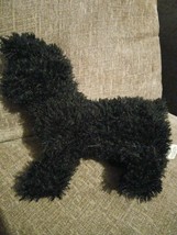 Laura Ashley Black Dog Soft Toy Approx 10&quot; - £10.75 GBP