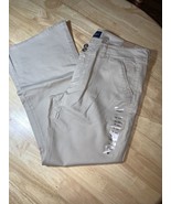 American Eagle Short Low Rise Super Stretch Khaki Pants 14 SHORT  BNWTS - $19.79