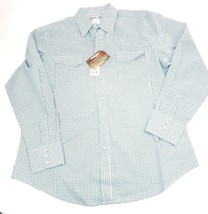 Wrangler Wrancher Exclusive TSC Pearl Snap Long Sleeve Shirt Size 2XT - $29.95