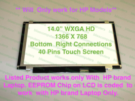 14.0&quot; Hd Touch Wxga Lcd Led Screen Hp Chromebook 14-DB0025NR 14-DB0008CA - £106.18 GBP