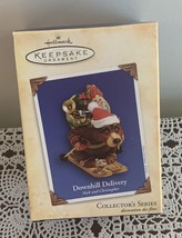 Hallmark Keepsake Ornament Downhill Delivery 2004 Dog Sled Nick Chris Brand New - £8.48 GBP