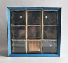 Akro-Mils Quik Pik 9 Drawer Blue Metal Storage Cabinet COMPLETE Dividers... - €33,15 EUR