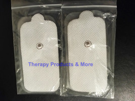 Replacement Massage Pads Rectangular XL Thick (8) for T.E.N.S. Devices TENS - £15.42 GBP