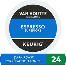 Van Houtte Espresso Superiore Signature Coffee 24 to 144 K cups Pick Any Size - $36.88+