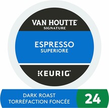 Van Houtte Espresso Superiore Signature Coffee 24 to 144 K cups Pick Any Size - £29.48 GBP+