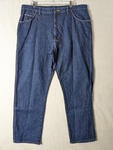 Wrangler Rugged Wear Mens Jeans  Size 42x32 Cotton Blue - $14.68