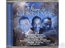 3 Stars At Christmas: Bing Crosby, Frank Sinatra, Nat King Cole [Audio CD] Bing  - £45.16 GBP