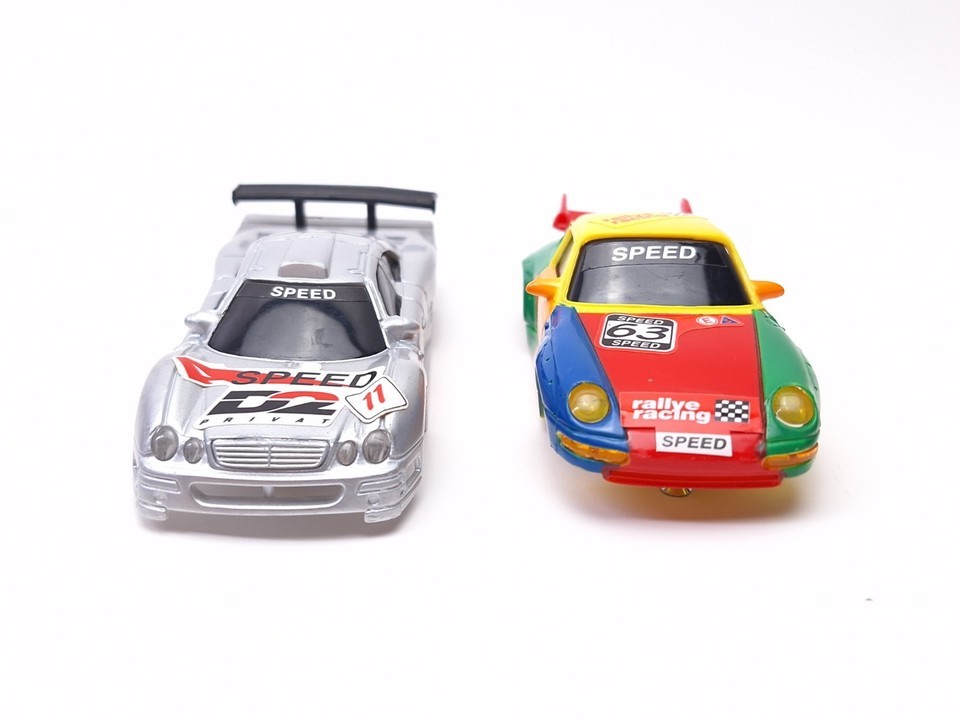 Fast Lane Racing Speed Slot Car Porsche GT2 Krauss + CLK GTR Shells Lot 2 Item image 8