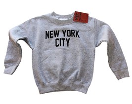 New York City Youth shirt Screenprinted Gray Boys Lennon sweatshirt - £14.08 GBP+