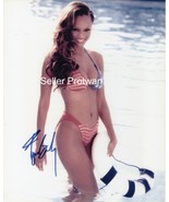 Tyra Banks Swimsuit USA Signed Autograph America&#39;s Top Model Coyote Ugly... - £29.18 GBP