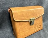 TDK - Brown Leather Belt Clip Pouch Holster Carrying Case - $11.88