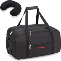 17x10x9 United Airline Personal Item Under Seat Duffel Bag With Free Pillow And  - $40.11