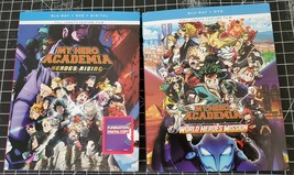 My Hero Academia movies Blu Ray and DVD Heroes Rising and World Heroes&#39; ... - $373.91 MXN