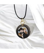 Handmade resin necklace - $16.41 CAD