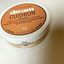 Maybelline Dream Cushion Fresh Face Liquid Foundation on the Go 55 Caramel - $4.95