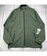 LinkSoul Golf Medium Full Zipped Jacket Green Men New - $1,644.85 MXN
