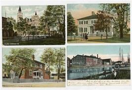 Four 1900&#39;s Richmond Virginia Postcards Justice Marshall Libby Prison City Hall  - £14.21 GBP