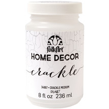 FolkArt Home Decor Crackle Medium 8oz   - $33.64
