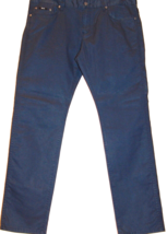 Hugo Boss Men&#39;s Blue Casual Cotton Trouser Pants Size 38 - $138.98