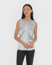 NWT Helmut Lang Silk Ruched Armhole Top Tank XS $320 - €77,27 EUR