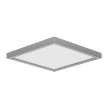 7&quot; LED Surface Slim Square Down Light 120V 18W 3000K Dimmable Nickel - $54.40