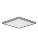 7&quot; LED Surface Slim Square Down Light 120V 18W 3000K Dimmable Nickel - $1,002.51 MXN