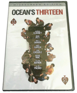Oceans Thirteen DVD 2007 Widescreen Edition Movie Clooney Pitt Damon Gar... - $8.78 CAD