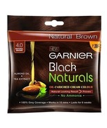 Garnier Black Naturals Crème Hair Colour, 20ml+20g (Pack of 2) 4.0 Natur... - $20.24