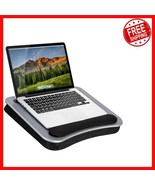 Luxury Memory Foam Lap Desk with Wrist Rest - Fits 15.6&quot; Laptops - Silve... - $806.67 MXN