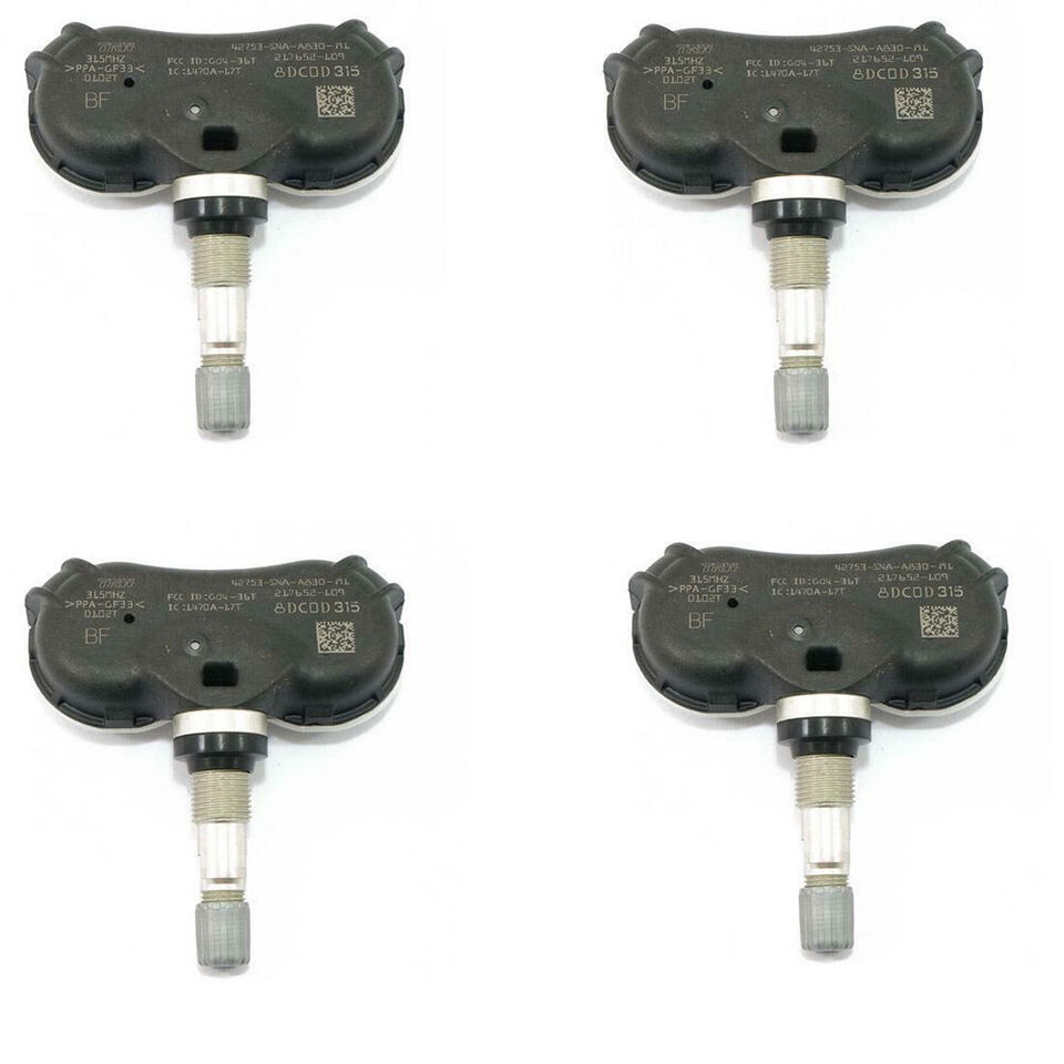 4pcs Tire Pressure Sensor 42753-SNA-A83 For Honda Odyssey Acura Tpms - $38.54