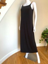 michael kors Black Gold Chain Strap Casual Maxi Dress Small Comfy Nwt Ms... - £55.94 GBP