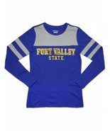 FORT VALLEY STATE UNIVERSITY WOMEN&#39;S LONG SLEEVE  FOIL T-SHIRT HBCU  - €30,18 EUR