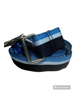 Vineyard Vines Men’s Multi Stripe Ribbon D-Ring Belt SZ.XXL.Navy.MSRP$49... - $45.82