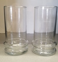 Clear Beverage / Iced Tea Glasses 16 Oz. Set of 6 New Vintage - $17.72