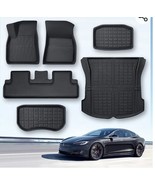 Full Set Front Mats for Tesla Model 3 2021 2022 2023 Cargo Rear Trunk NEW  - $82.59 CAD
