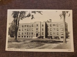 Vtg 1937 Postcard Potsdam Hospital, Potsdam, NY, New York, St. Lawrence County - £5.46 GBP