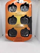 Wilton Aluminum 6 Mini Pumpkin Cake Pan Mold 2010 NOS - £15.60 GBP