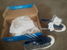 NWT New Box Adidas Nizza HI RF High Men&#39;s Sneakers Shoes Leopard Camo 7.5  7-1/2 - £52.99 GBP