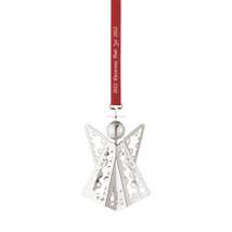 2022 Georg Jensen Christmas Holiday Ornament Mobile Lace Angel Silver - New - £46.55 GBP