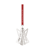 2022 Georg Jensen Christmas Holiday Ornament Mobile Lace Angel Silver - New - £46.15 GBP