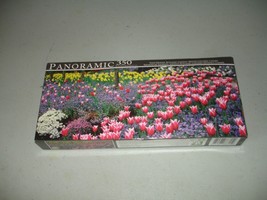 350 Pieces Panoramic Puzzle Tulip Delight, Brand New, Sealed - £6.68 GBP