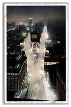 Times Square Night View New York CIty NY UNP Detroit Publishing DB Postcard P27 - £5.20 GBP