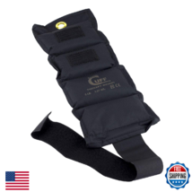 Cando Econocuff Wrist Ankle Weight 5 lb Black for Therapy, Fitness, Rehab - $40.31