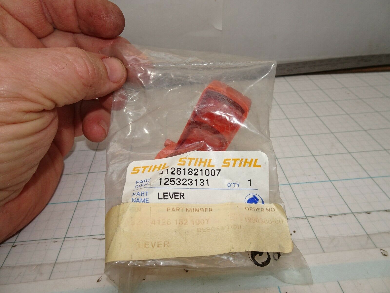 Stihl 4126 182 1007 Throttle Lever Trigger OEM NOS - $16.43