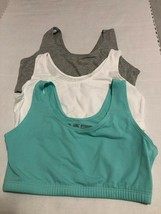 NEW Fruit of the Loom Women&#39;s Tank Style Sports Bras 3 pack Size 36  - $9.99