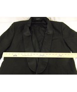 Mens Vito Rufolo Black 46 One Button Classic Dress Tuxedo Tux Sport Coat - $707.01 MXN